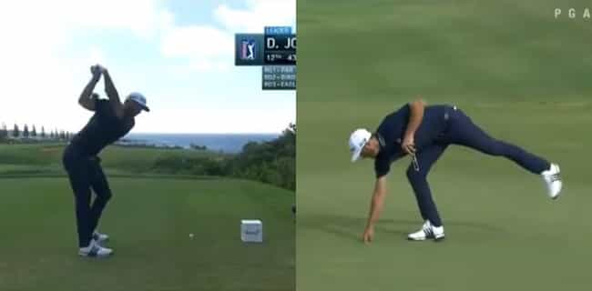 Dustin Johnson comes agonisingly close to making hole-in-one on 433-yard par 4 Dustin Johnson comes agonisingly close to making hole-in-one on 433-yard par 4