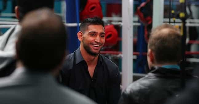 Amir Khan has a shocking announcement to make in the next 10 days Amir Khan has a shocking announcement to make in the next 10 days