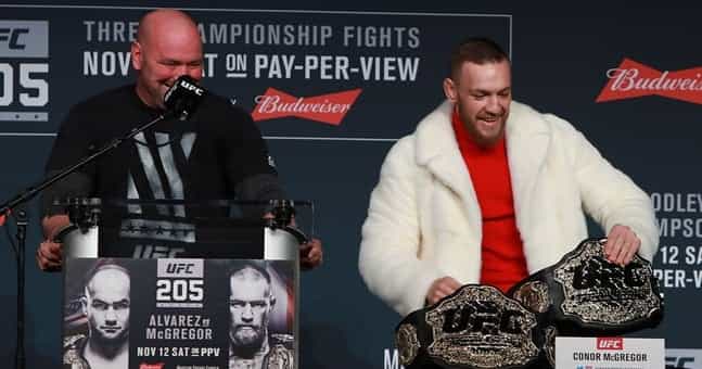 Dana White hints that he is in the process of stripping Conor McGregor of his title Dana White hints that he is in the process of stripping Conor McGregor of his title