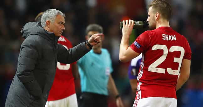 Manchester United defender Luke Shaw discusses his difficult relationship with Jose Mourinho Manchester United defender Luke Shaw discusses his difficult relationship with Jose Mourinho