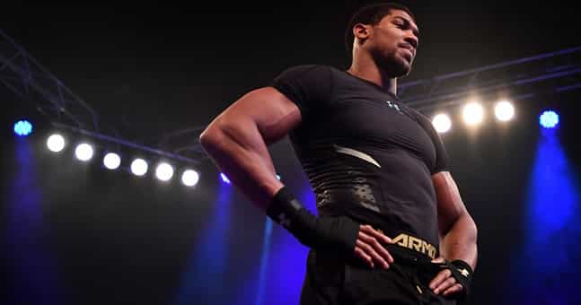 Anthony Joshua responds to opponent’s steroid accusation Anthony Joshua responds to opponent’s steroid accusation