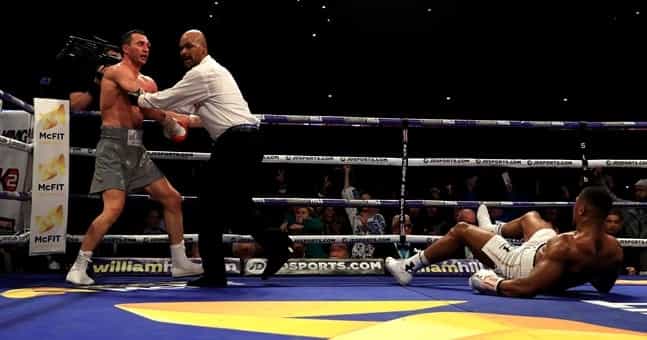 Anthony Joshua explains why opponent thinks he’s got a glass chin Anthony Joshua explains why opponent thinks he’s got a glass chin