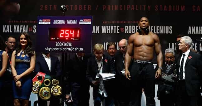 Anthony Joshua’s trainer eager for ‘AJ’ to buck weight trend in March Anthony Joshua’s trainer eager for ‘AJ’ to buck weight trend in March