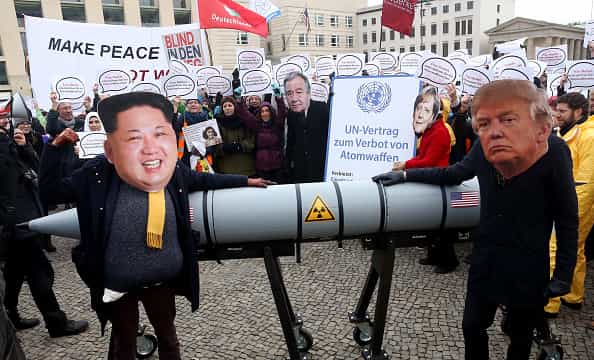 Kim Jong-un has issued the first nuclear threat of 2018 Kim Jong-un has issued the first nuclear threat of 2018