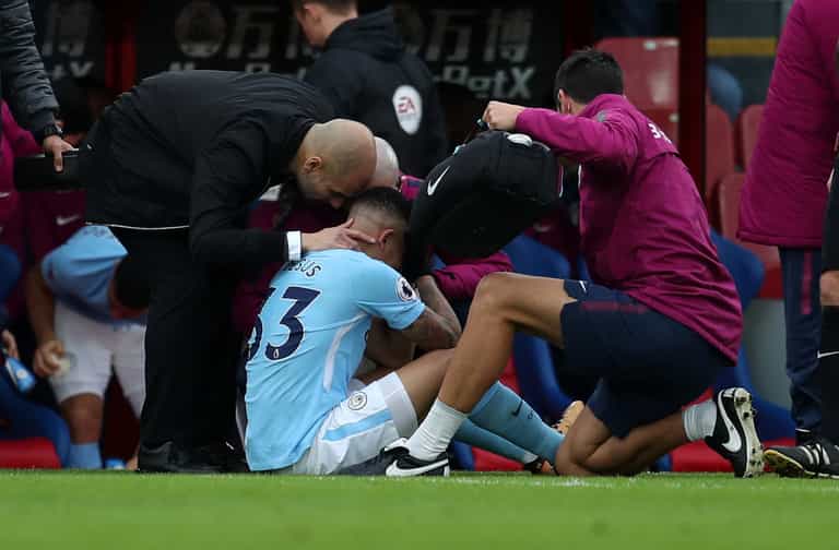 Man City fans fret over worrying rumours that Gabriel Jesus has ruptured his ligament Man City fans fret over worrying rumours that Gabriel Jesus has ruptured his ligament