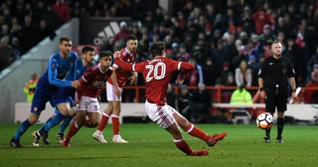 Arsenal fans left fuming after controversial penalty decisions in FA Cup tie Arsenal fans left fuming after controversial penalty decisions in FA Cup tie