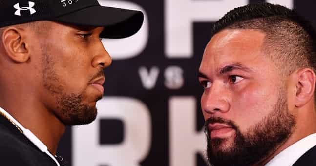 Anthony Joshua shows his class with message to Joseph Parker’s mum Anthony Joshua shows his class with message to Joseph Parker’s mum