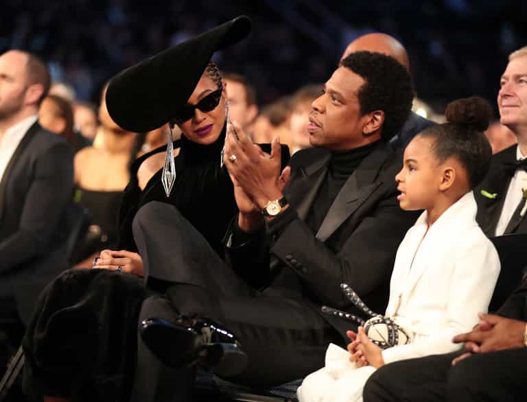 WATCH: Blue Ivy warns Beyonce and Jay-Z to stop clapping during Grammys WATCH: Blue Ivy warns Beyonce and Jay-Z to stop clapping during Grammys