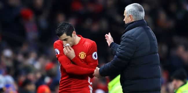 Henrikh Mkhitaryan aims sly dig at Jose Mourinho in final parting shot Henrikh Mkhitaryan aims sly dig at Jose Mourinho in final parting shot