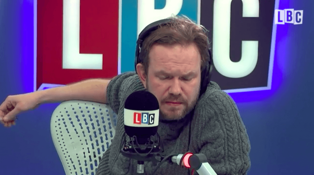 Radio bore James O’Brien is a menacing threat