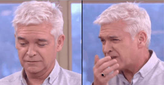 Hungover Phillip Schofield nearly vomits live on This Morning Hungover Phillip Schofield nearly vomits live on This Morning