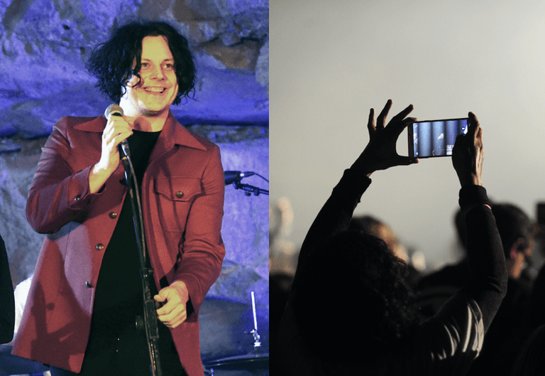 Jack White is right to ban mobile phones from gigs and more artists should follow suit Jack White is right to ban mobile phones from gigs and more artists should follow suit