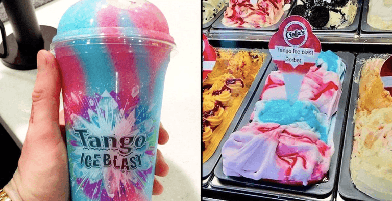 Tango Ice Blast sorbet is now available in the UK and it looks delicious Tango Ice Blast sorbet is now available in the UK and it looks delicious