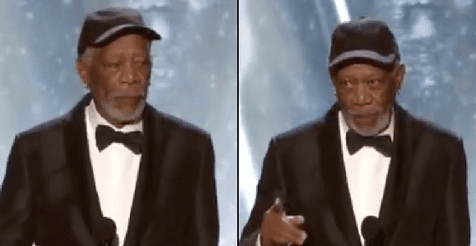 Morgan Freeman calls out ‘heckler’ during SAG Awards acceptance speech Morgan Freeman calls out ‘heckler’ during SAG Awards acceptance speech