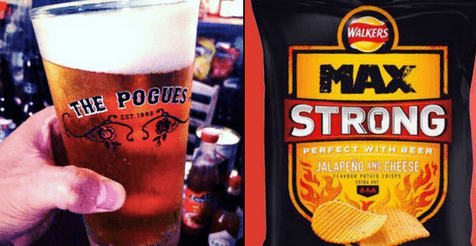 Walkers launches new crisps designed specifically for drinking with beer Walkers launches new crisps designed specifically for drinking with beer