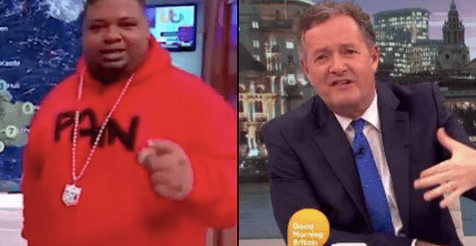 Piers Morgan slammed for ‘bizarre’ impression of Big Narstie’s weather report Piers Morgan slammed for ‘bizarre’ impression of Big Narstie’s weather report
