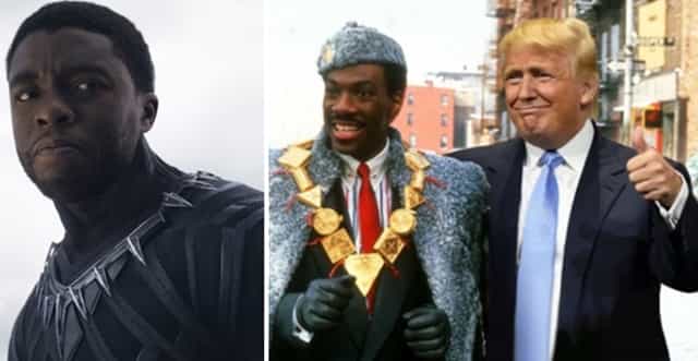 Writer is offering money to any person that asks Trump a question about Wakanda Writer is offering money to any person that asks Trump a question about Wakanda