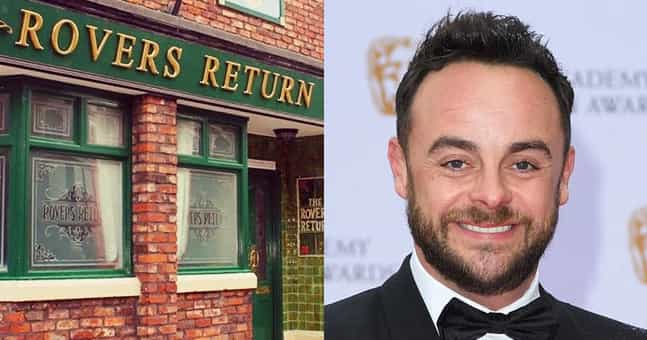 Coronation Street star admits Ant McPartlin played a part in latest storyline Coronation Street star admits Ant McPartlin played a part in latest storyline