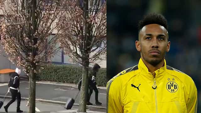 WATCH: Pierre-Emerick Aubameyang spotted at airport as Arsenal move nears WATCH: Pierre-Emerick Aubameyang spotted at airport as Arsenal move nears