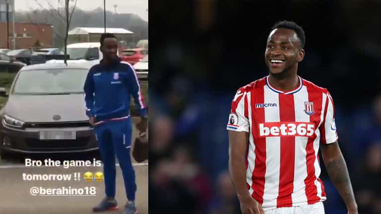 WATCH: Saido Berahino ‘turns up ready for Man United game’… a day early WATCH: Saido Berahino ‘turns up ready for Man United game’… a day early