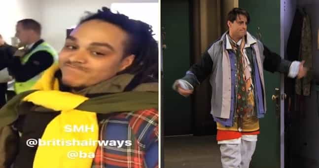London man barred from two flights for wearing all of his clothes London man barred from two flights for wearing all of his clothes