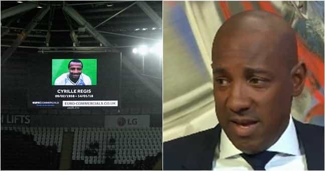 Dion Dublin moves plenty of viewers to tears with pre-match tribute to Cyrille Regis Dion Dublin moves plenty of viewers to tears with pre-match tribute to Cyrille Regis