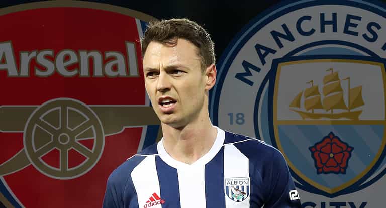 Jonny Evans could be the subject of a swap deal as Arsenal and Manchester City chase the defender Jonny Evans could be the subject of a swap deal as Arsenal and Manchester City chase the defender