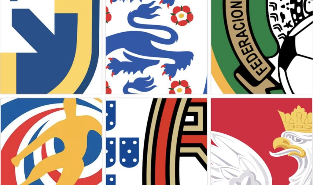 QUIZ: Can you identify which national football teams these badges belong to?