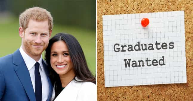 Prince Harry and Meghan Markle are looking for a recent graduate to work for them Prince Harry and Meghan Markle are looking for a recent graduate to work for them