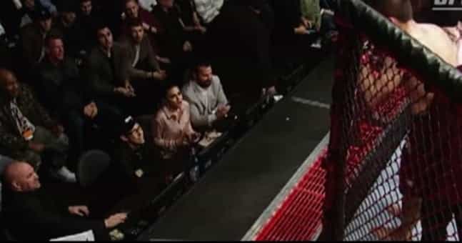 Footage emerges of Khabib Nurmagomedov’s mid-fight chat with Dana White Footage emerges of Khabib Nurmagomedov’s mid-fight chat with Dana White