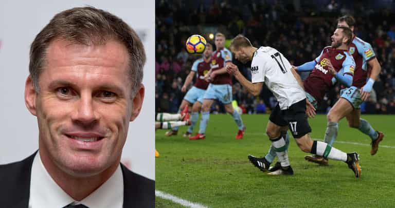 Jamie Carragher had extra reason to enjoy Ragnar Klavan’s last-gasp winner Jamie Carragher had extra reason to enjoy Ragnar Klavan’s last-gasp winner