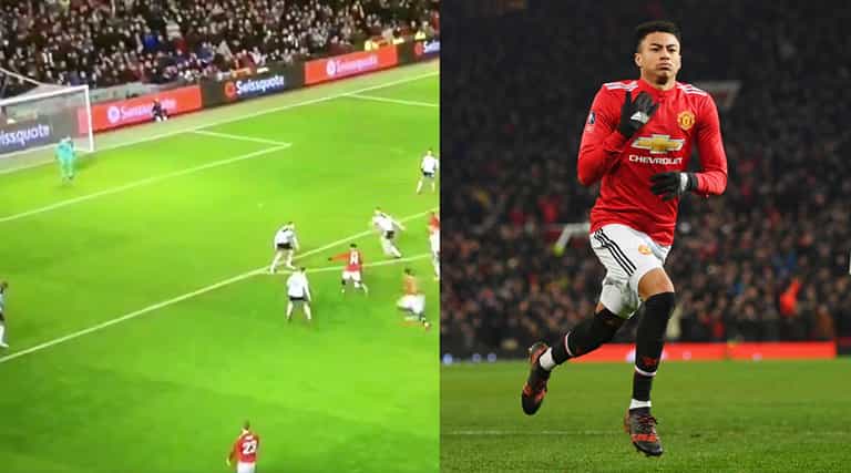 WATCH: Jesse Lingard scores an absolute screamer to help Man United beat Derby WATCH: Jesse Lingard scores an absolute screamer to help Man United beat Derby