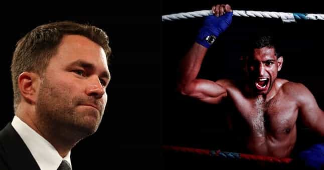Eddie Hearn and Amir Khan bury hatchet as fighter agrees three-fight deal with Matchroom Eddie Hearn and Amir Khan bury hatchet as fighter agrees three-fight deal with Matchroom