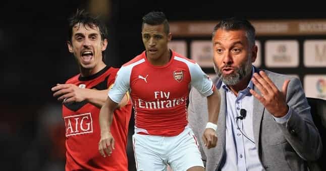 Gary Neville takes Guillem Balague to task over comments on Alexis Sanchez’s options Gary Neville takes Guillem Balague to task over comments on Alexis Sanchez’s options