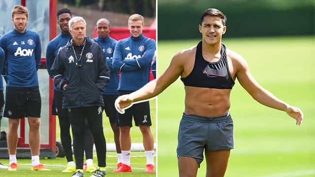 Luke Shaw explains why the whole Man United squad are blown away by Alexis Sanchez in training Luke Shaw explains why the whole Man United squad are blown away by Alexis Sanchez in training