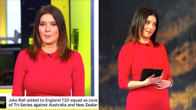 WATCH: George Boateng too busy complimenting Natalie Sawyer’s dress to realise he’s live on SSN WATCH: George Boateng too busy complimenting Natalie Sawyer’s dress to realise he’s live on SSN