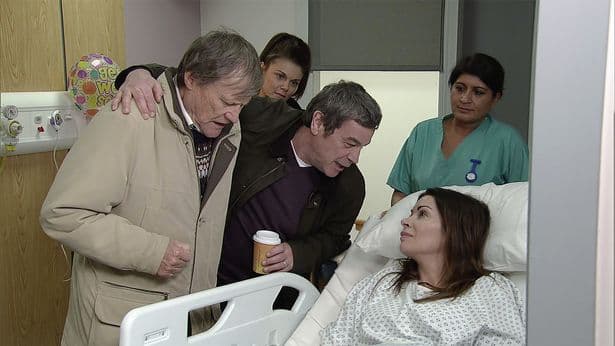 Viewers spot massive problem with Corrie star Carla Connor’s life-threatening surgery