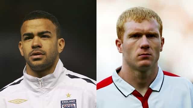 Kieron Dyer reveals Paul Scholes was given a “guard of honour” after England training session Kieron Dyer reveals Paul Scholes was given a “guard of honour” after England training session