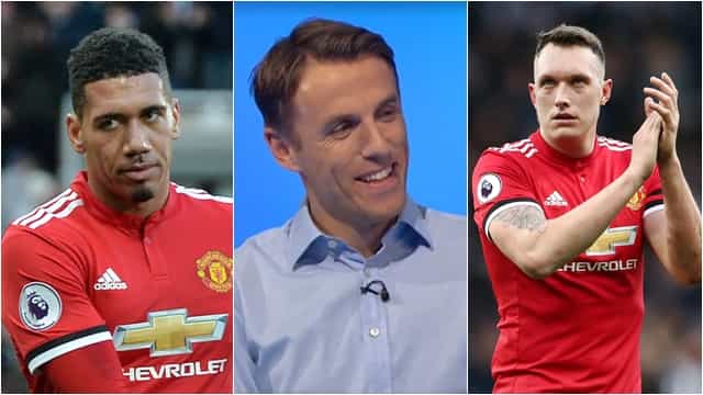 Phil Neville criticised Smalling and Jones for the only thing they didn’t do wrong against Newcastle Phil Neville criticised Smalling and Jones for the only thing they didn’t do wrong against Newcastle