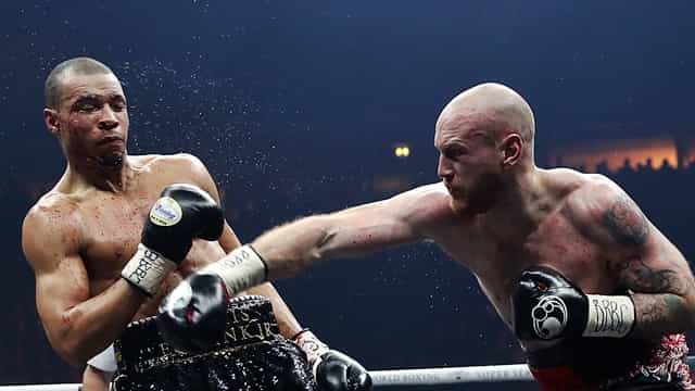 Chris Eubank Jr suffers nasty cut during loss to George Groves Chris Eubank Jr suffers nasty cut during loss to George Groves