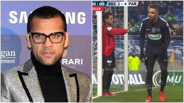 Dani Alves finishes PSG’s cup win in goal Dani Alves finishes PSG’s cup win in goal