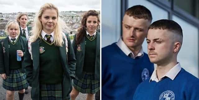 The Young Offenders would love to see a crossover with Derry Girls The Young Offenders would love to see a crossover with Derry Girls