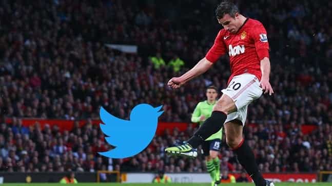 Robin van Persie’s notifications blew up during Manchester United draw Robin van Persie’s notifications blew up during Manchester United draw