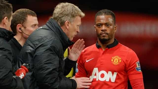 David Moyes and Patrice Evra appear to have put this bizarre argument behind them David Moyes and Patrice Evra appear to have put this bizarre argument behind them