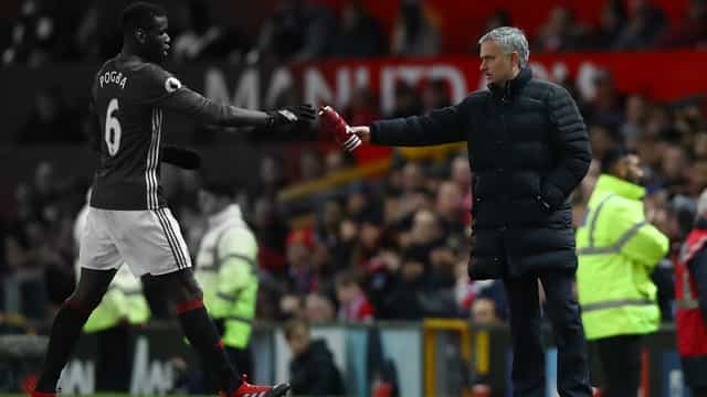 Jose Mourinho goes for a 4-3-3 but, of course, he’s left out Paul Pogba Jose Mourinho goes for a 4-3-3 but, of course, he’s left out Paul Pogba