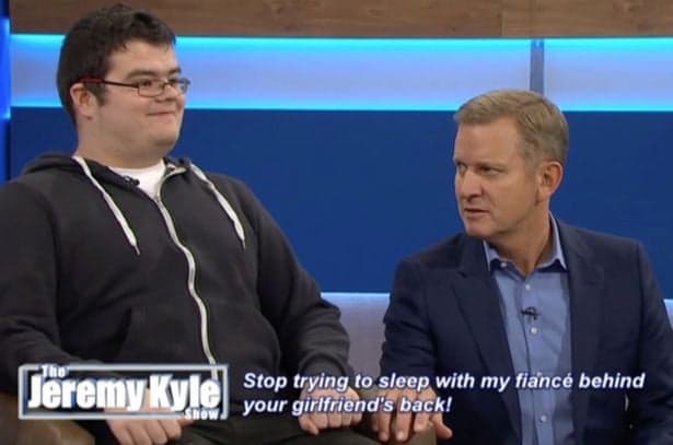 Guests start making animal noises in bizarre Jeremy Kyle moment Guests start making animal noises in bizarre Jeremy Kyle moment