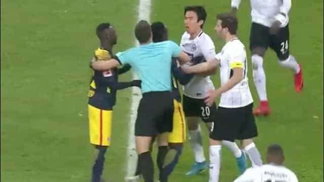 Liverpool-bound Naby Keita sparks brawl during feisty Bundesliga fixture Liverpool-bound Naby Keita sparks brawl during feisty Bundesliga fixture