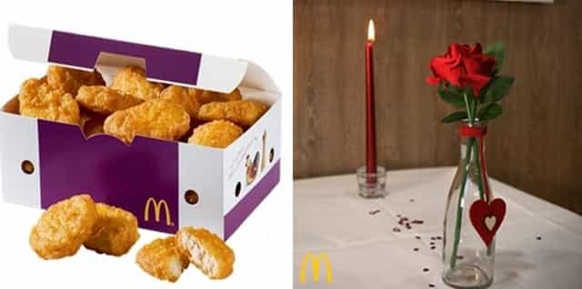 McDonald’s is doing a three-course meal for Valentine’s Day McDonald’s is doing a three-course meal for Valentine’s Day