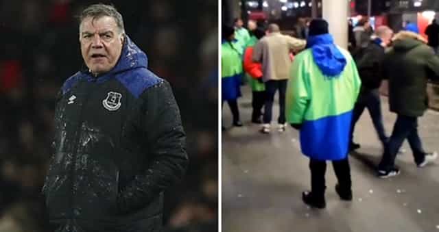 Everton fans were so pissed off by their first-half showing at Arsenal that they left the stadium Everton fans were so pissed off by their first-half showing at Arsenal that they left the stadium