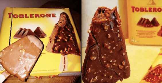 You can now buy Toblerone ice creams in the UK and they look delicious You can now buy Toblerone ice creams in the UK and they look delicious